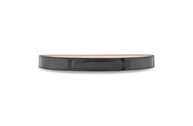 DutyMan 1-1/2inch High-gloss Leather Hook & Loop Tip Garrison Belt